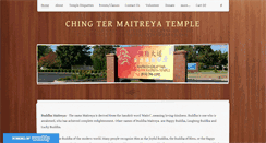 Desktop Screenshot of chingtermaitreya.org